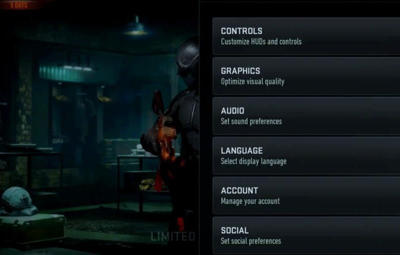 使命召唤在哪调准星颜色