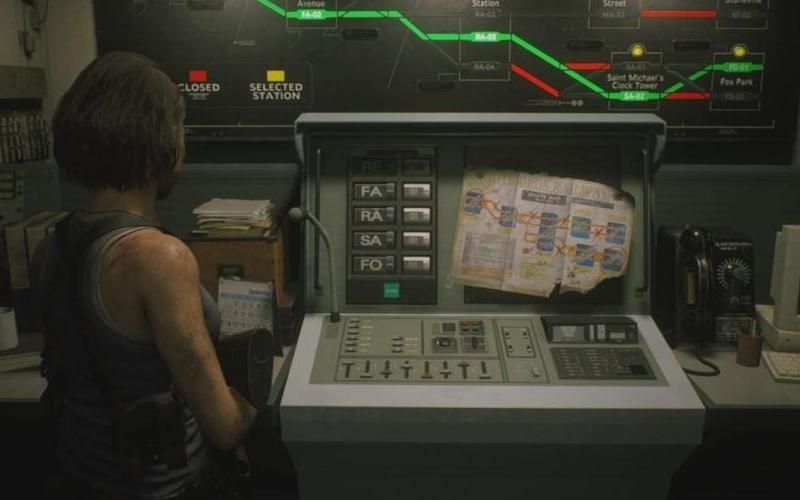 生化危机3怎么回地铁